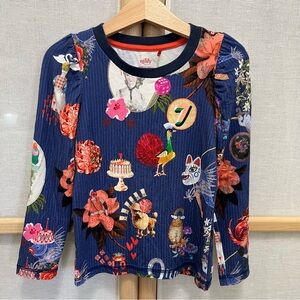 Oilily Girls Tuin T-shirt Size 5Y